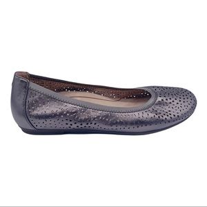 Vionic Pewter Perforated Loafers